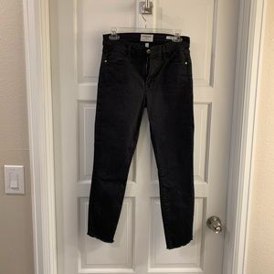 Black Frame Le High Skinny Jeans